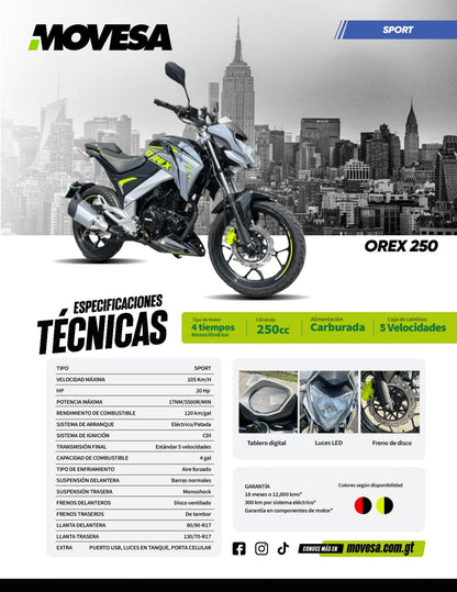 OREX 250